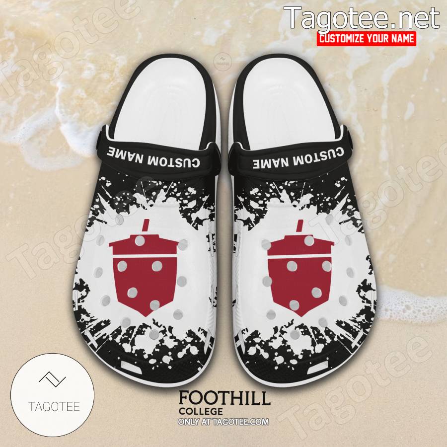 Foothill College Crocs Classic Clogs - EmonShop a