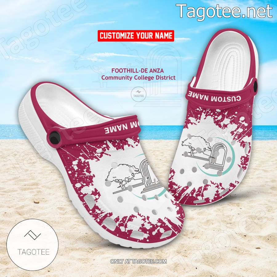 Foothill-De Anza Community College District Crocs Classic Clogs - EmonShop