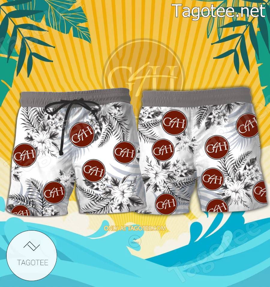 Gather 4 Him Christian College Hawaiian Shirt And Shorts - EmonShop a