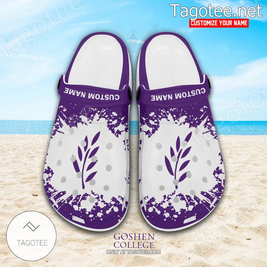 Goshen College Logo Crocs Clogs - BiShop a