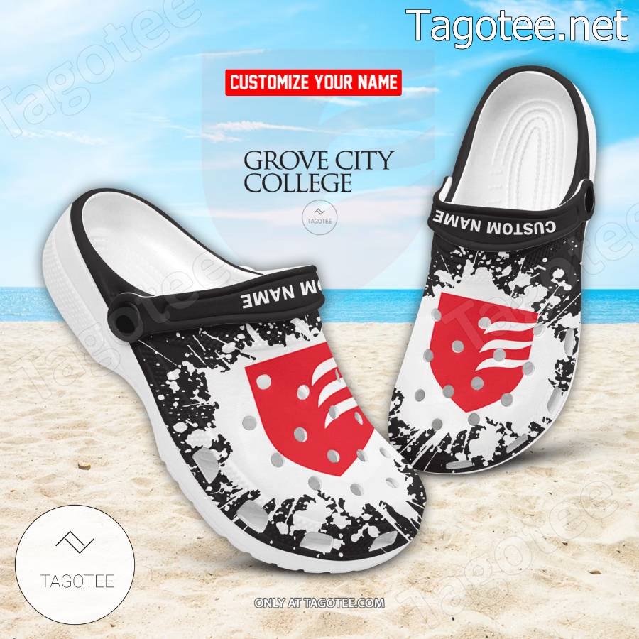 Grove City College Logo Crocs Clogs - BiShop