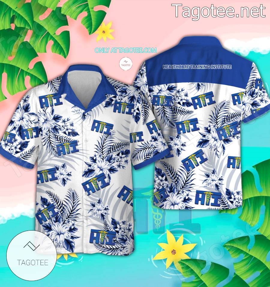 Healthcare Training Institute Hawaiian Shirt And Shorts - EmonShop