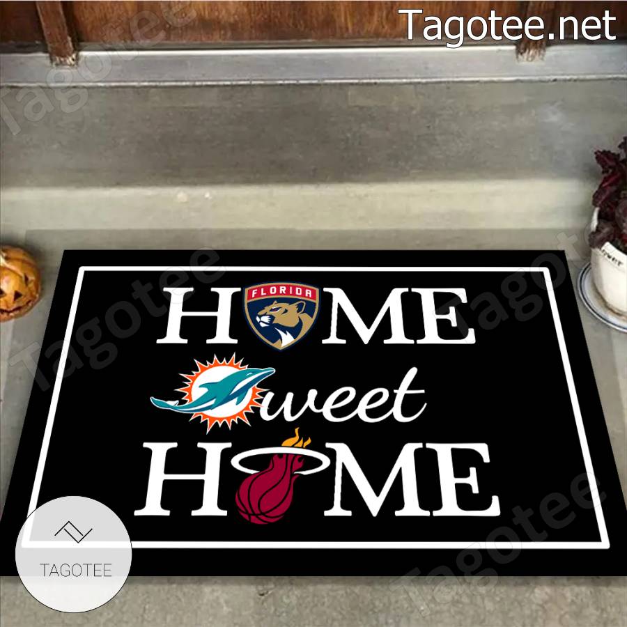 Miami Dolphins Rug, Dolphins Door Mat, Welcome Mat