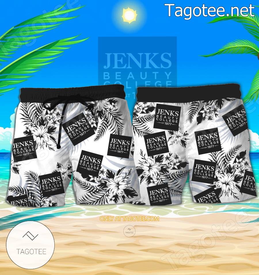 Jenks Beauty College Hawaiian Shirt And Shorts - EmonShop a