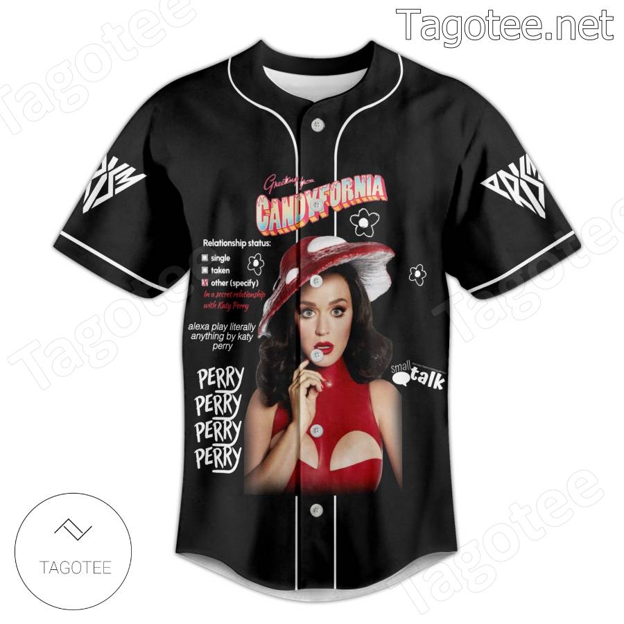 Katy Perry Perry Playland Tour Baseball Jersey Tagotee
