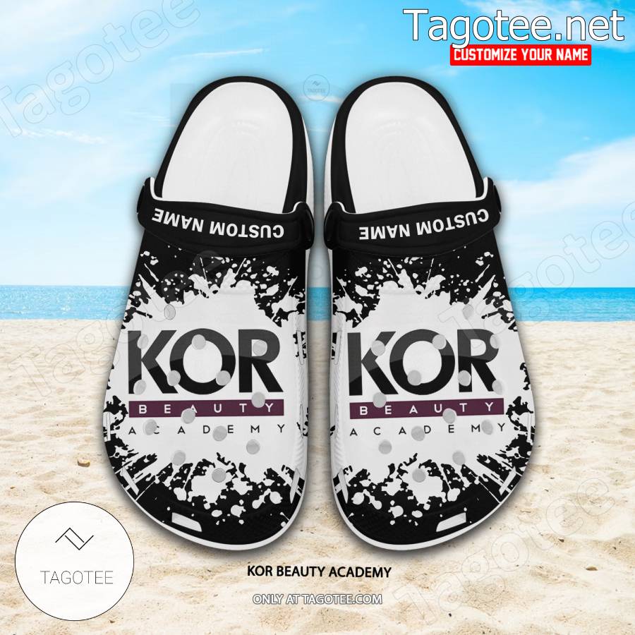 Kor Beauty Academy Logo Crocs Unisex-Adult - BiShop a