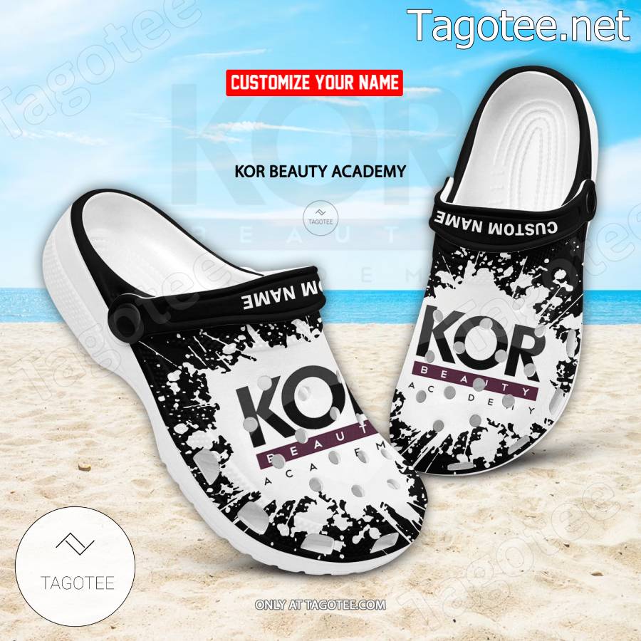 Kor Beauty Academy Logo Crocs Unisex-Adult - BiShop