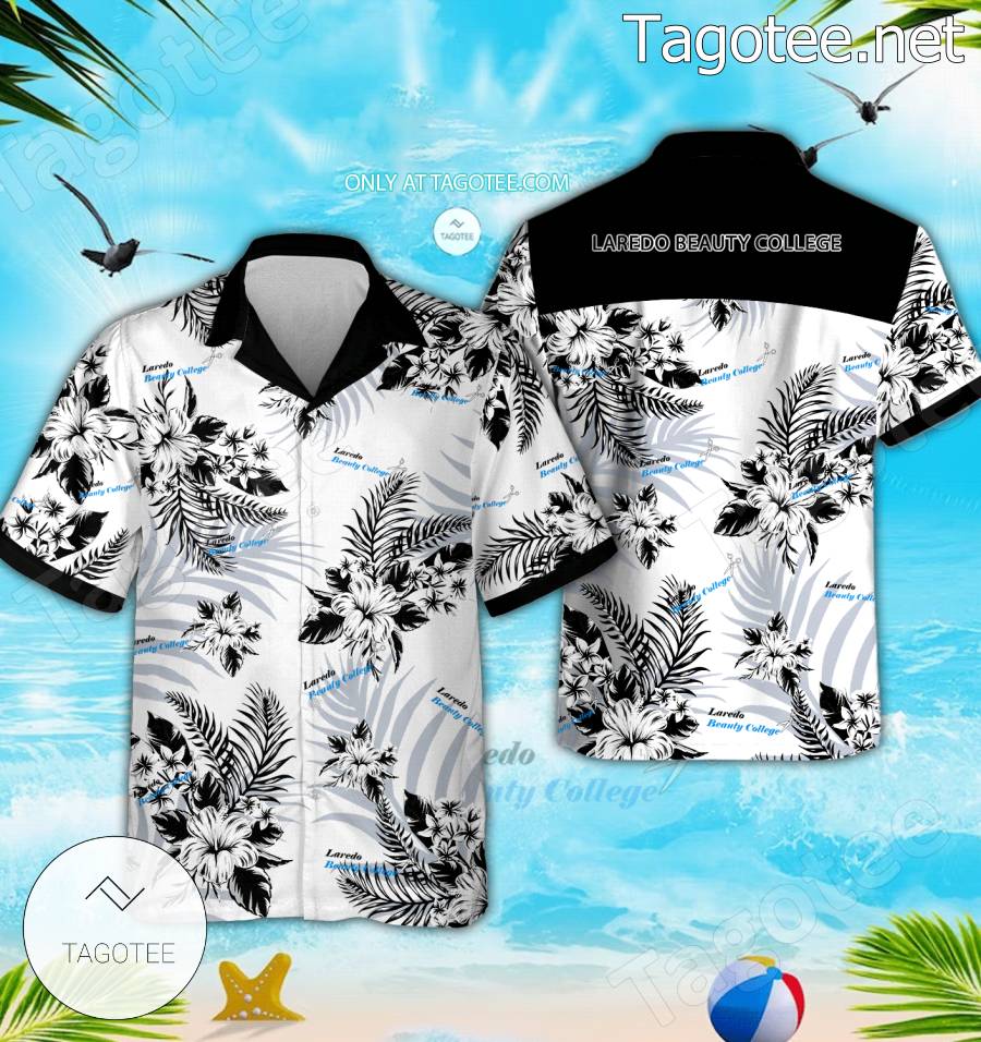 Laredo Beauty College Short Sleeve Aloha Shirt, Shorts - EmonShop