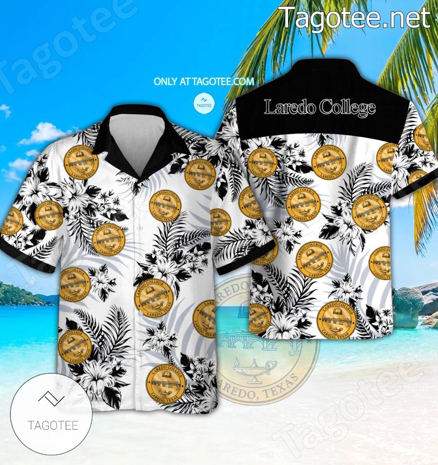 Laredo Community College Short Sleeve Aloha Shirt, Shorts - EmonShop