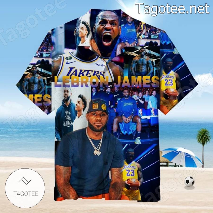 Lebron James Los Angeles Lakers Hawaiian Shirt