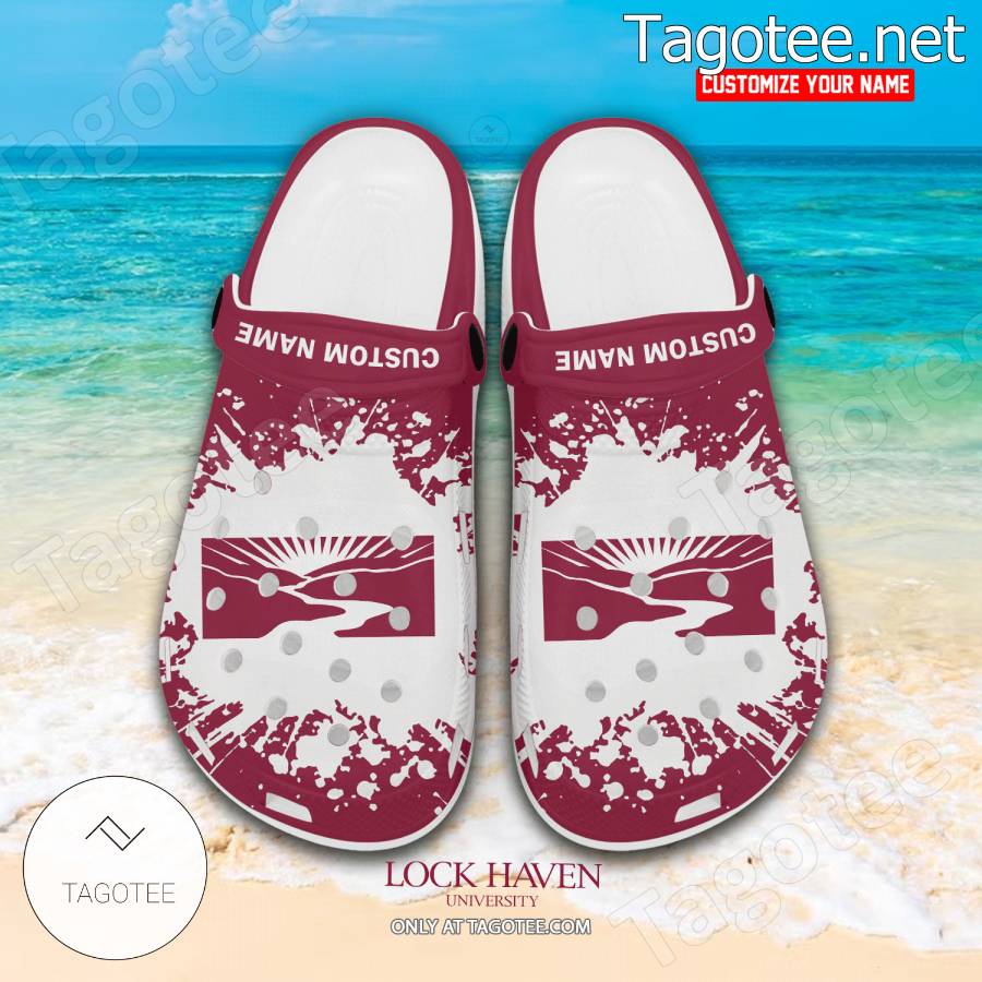 Lock Haven University Crocs Classic Clogs - EmonShop a