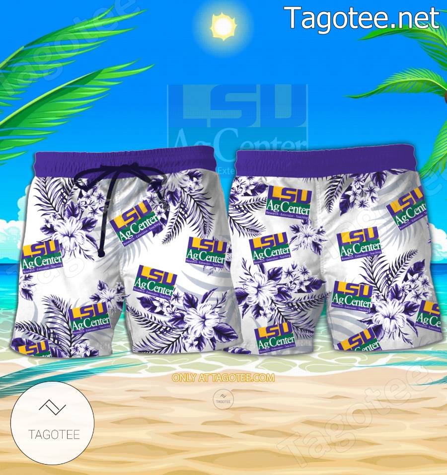 Lsu Hawaiian Shirt And Shorts Louisiana State University Aloha