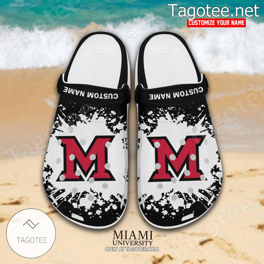 Miami University Logo Crocs Unisex-Adult - BiShop a