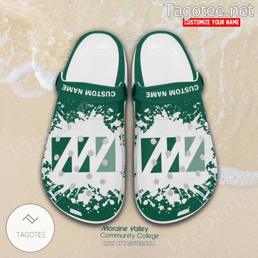Moraine Valley Community College Logo Crocs Unisex-Adult - BiShop a