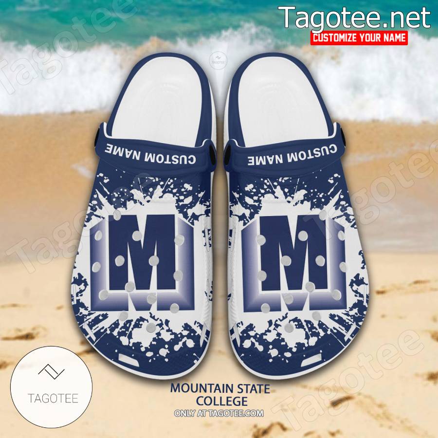Mountain State College Logo Crocs Unisex-Adult - BiShop a