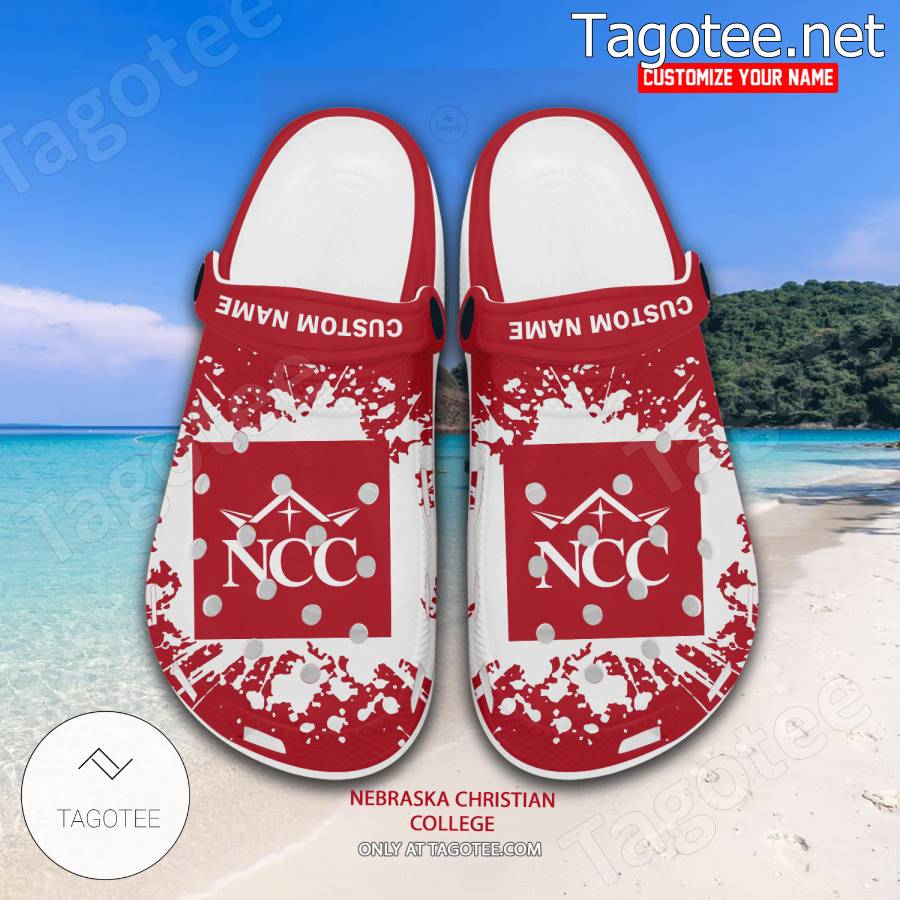 Nebraska Christian College Logo Crocs Unisex-Adult - BiShop a