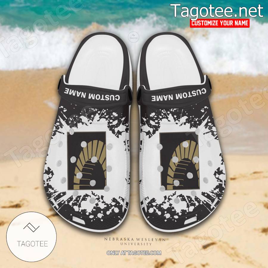 Nebraska Wesleyan University Crocs Classic Clogs - EmonShop a