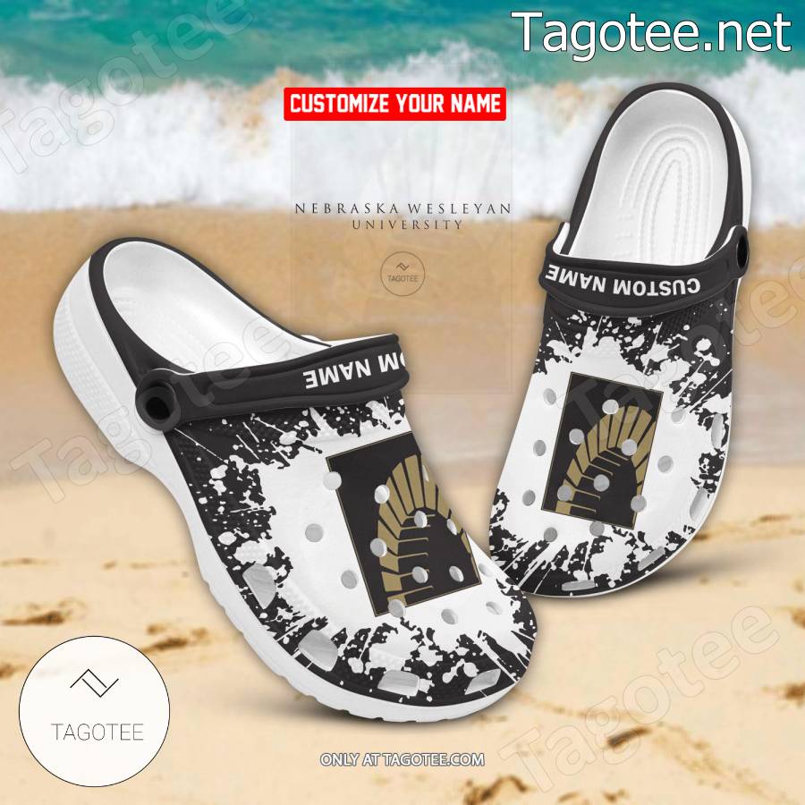 Nebraska Wesleyan University Crocs Classic Clogs - EmonShop