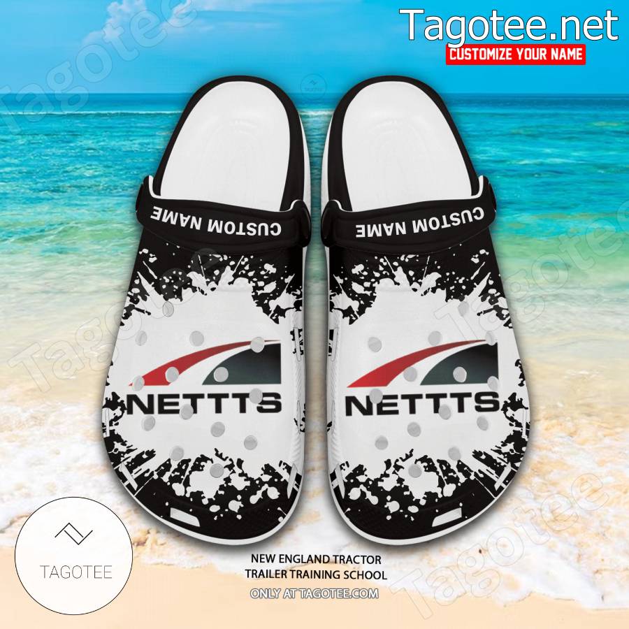 New England Tractor Trailer Training School Logo Crocs Unisex-Adult - BiShop a