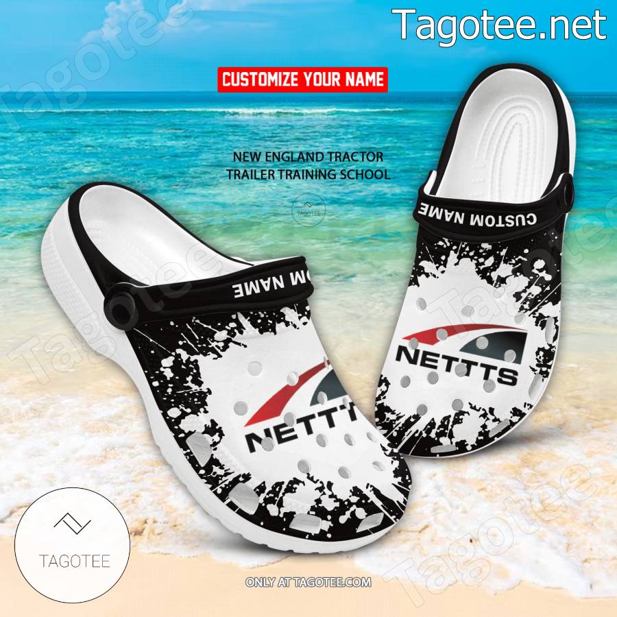 New England Tractor Trailer Training School Logo Crocs Unisex-Adult - BiShop