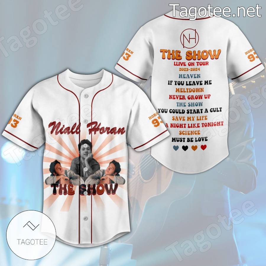 The Show Niall Horan Baseball Jersey • Shirtnation - Shop trending