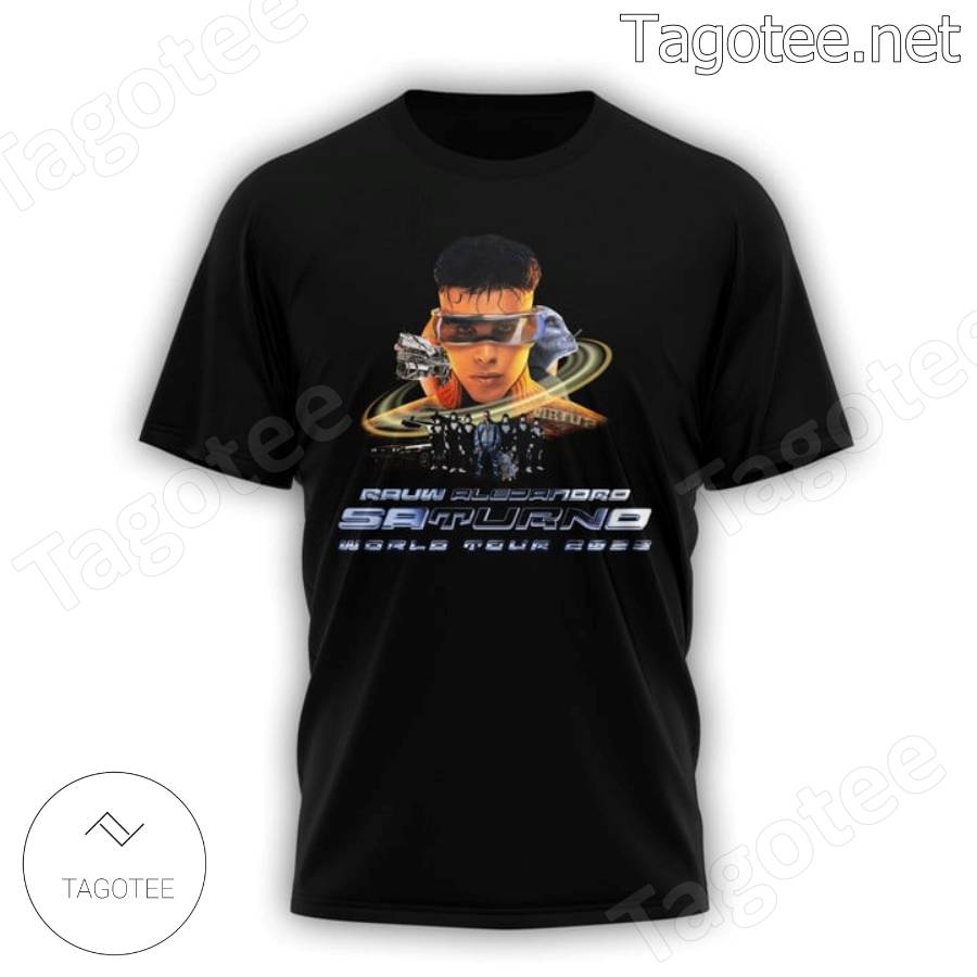 Rauw Alejandro Saturno World Tour 2023 T-shirt, Hoodie a