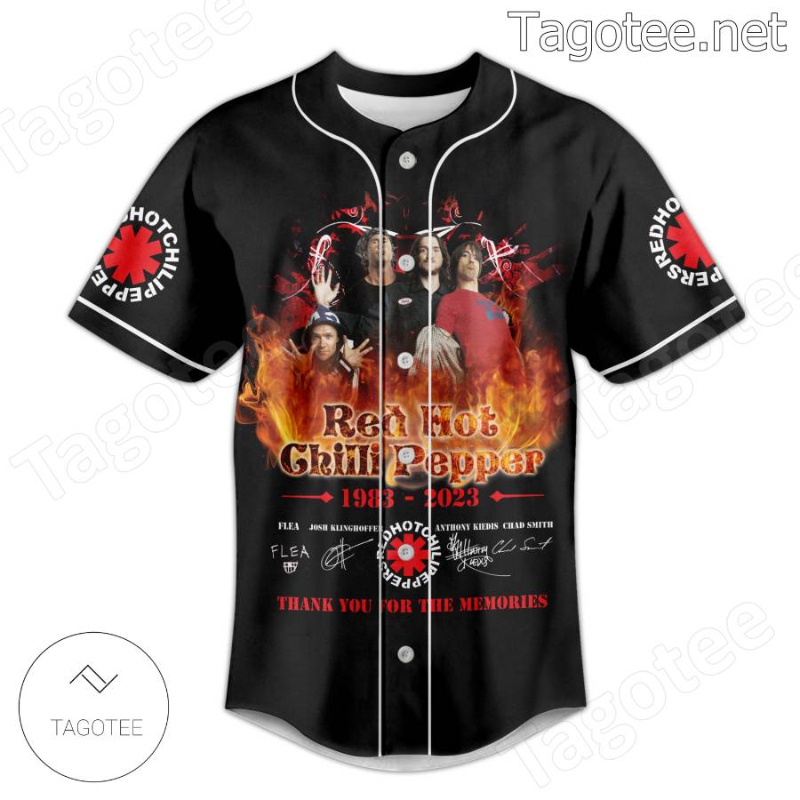 Red Hot Chilli Peppers 19832023 Signatures Thank You For The Memories