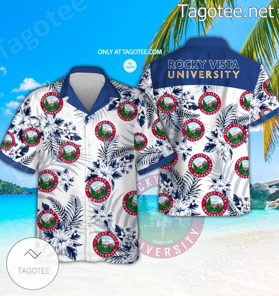 Rocky Vista University - Southern Utah Logo Hawaiian Shirt And Shorts - EmonShop