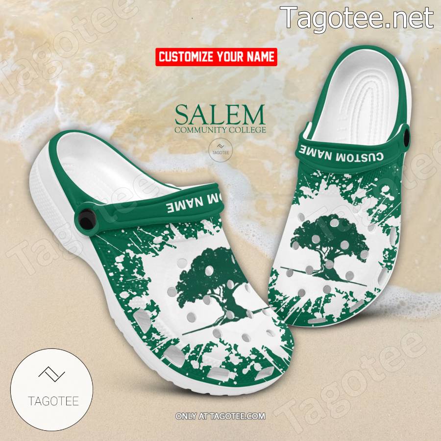 Salem Community College Logo Crocs Unisex-Adult - BiShop