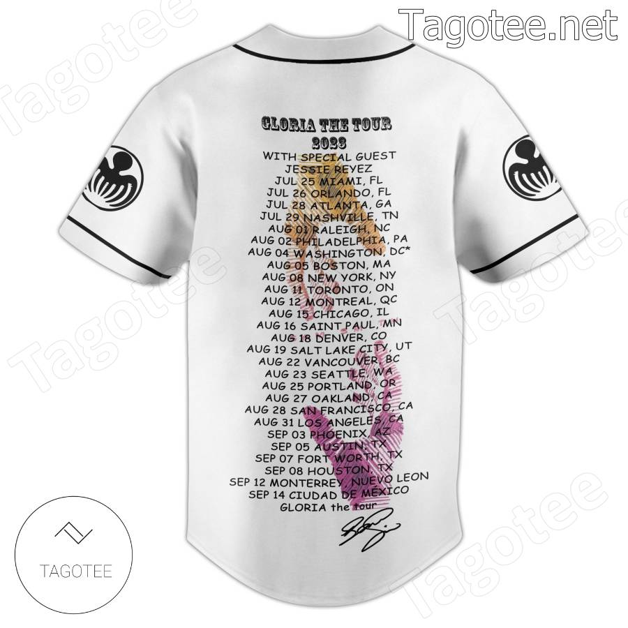 Sam Smith Gloria The Tour Signature Baseball Jersey - Tagotee