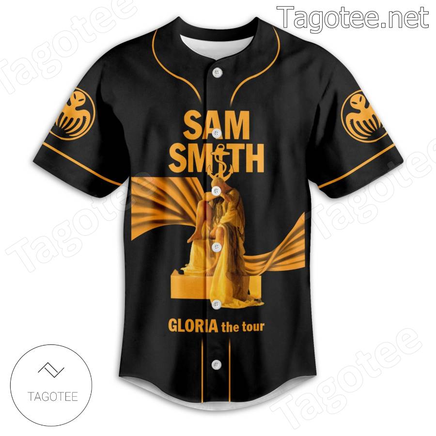 Sam Smith Gloria The Tour Signature Baseball Jersey - Tagotee