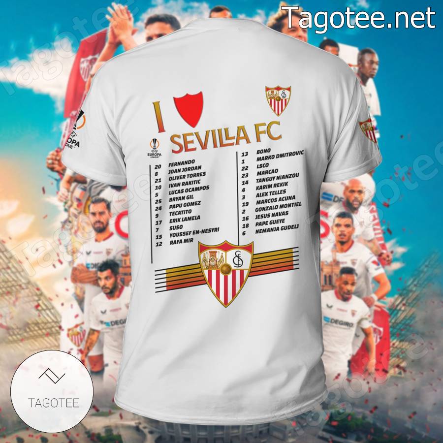 Sevilla Fc Champions 2023 Shirt - Tagotee