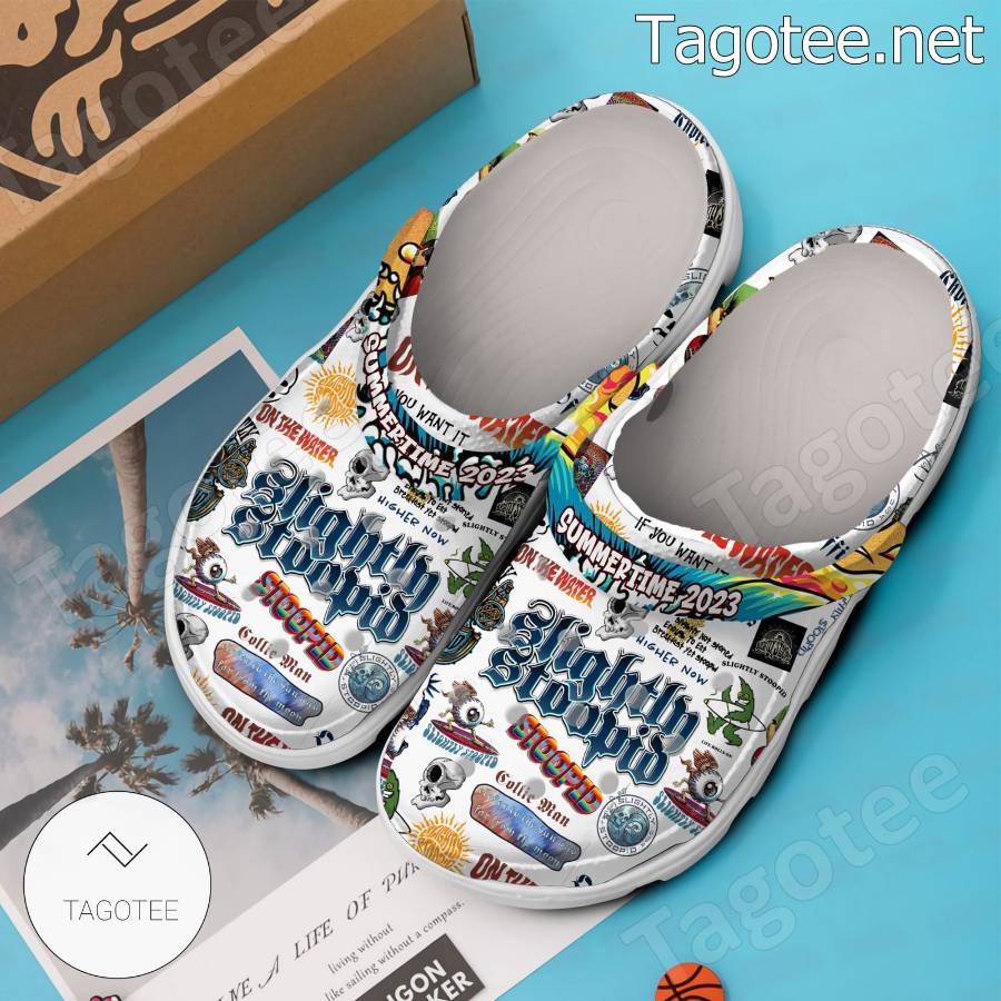 Slightly Stoopid Summer Time 2023 Crocs Clogs - Tagotee