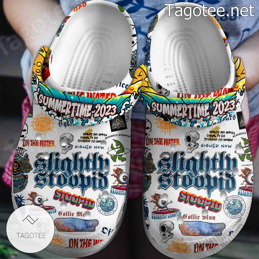 Slightly Stoopid Summer Time 2023 Crocs Clogs - Tagotee