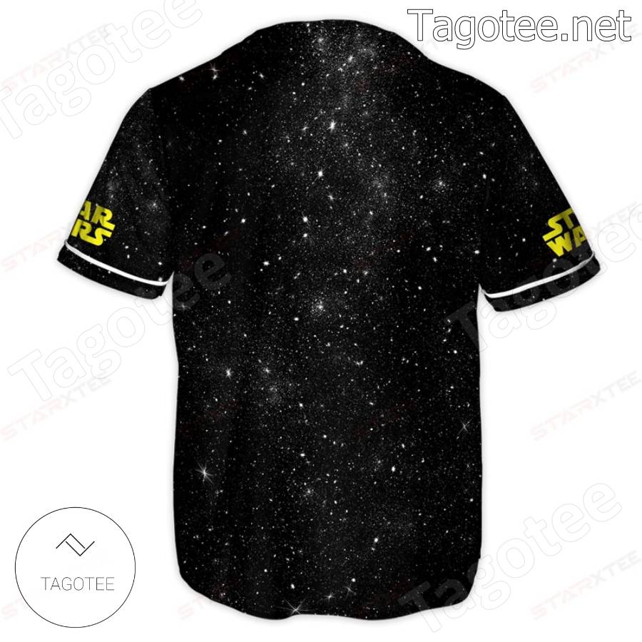 Snoopy Star Wars The Force Is Strong With This One Baseball Jersey a