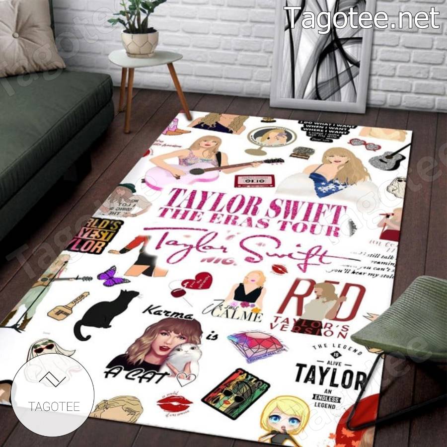 Taylor Swift The Eras Tour Rug Carpet