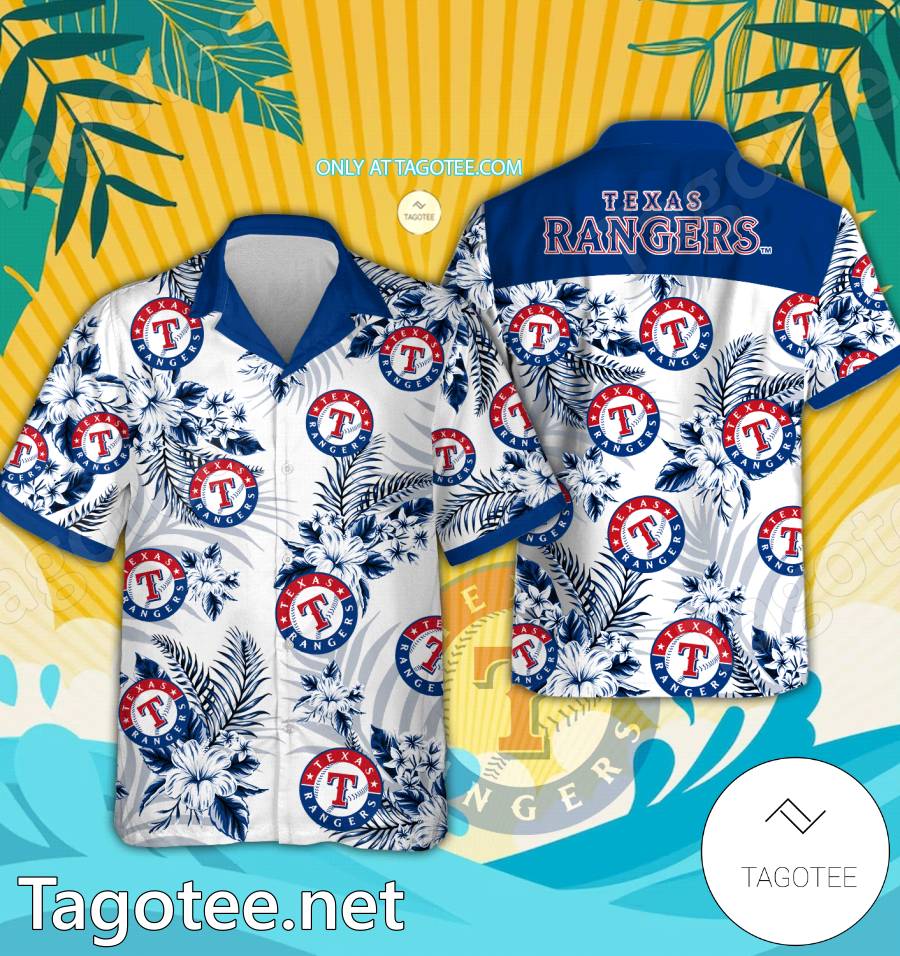 Texas Rangers Hawaiian Shirt And Shorts - EmonShop - Tagotee