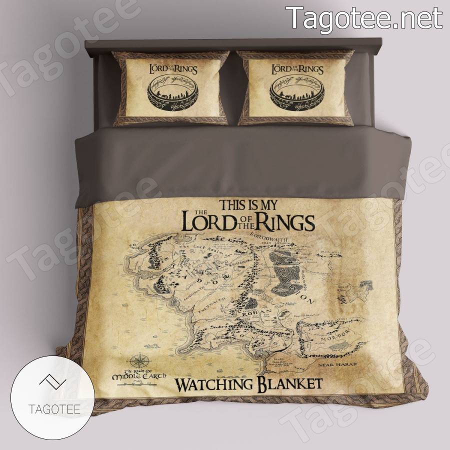 lord of the rings bed sheets