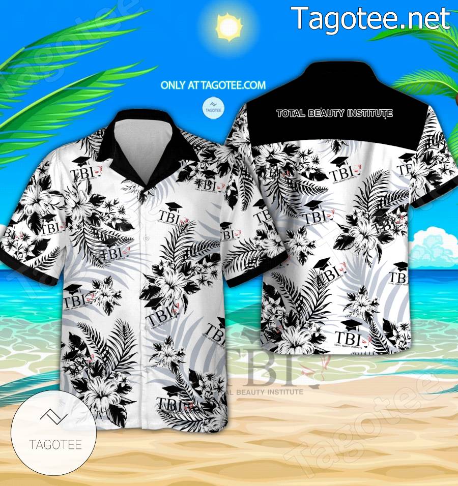 Total Beauty Institute Hawaiian Shirt And Shorts - EmonShop