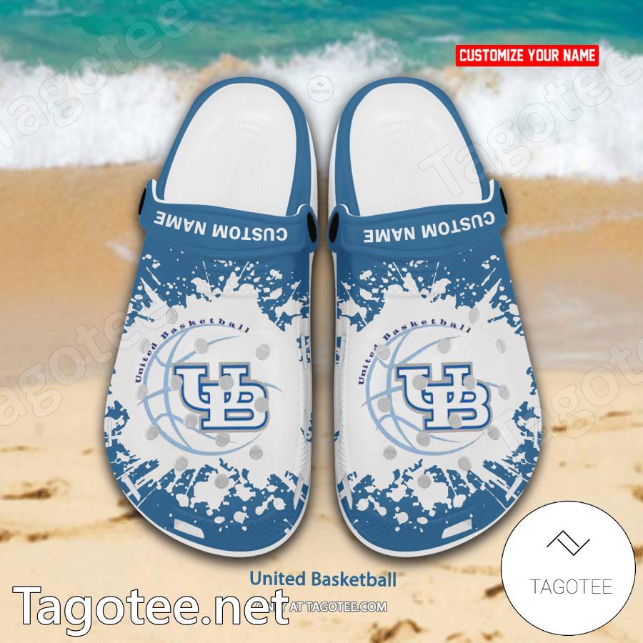 United Basketball Women Crocs Clogs Sandals a