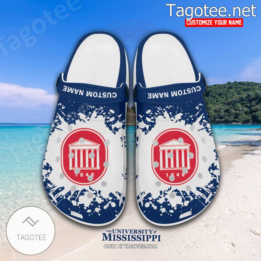 University of Mississippi Logo Crocs Unisex-Adult - BiShop a