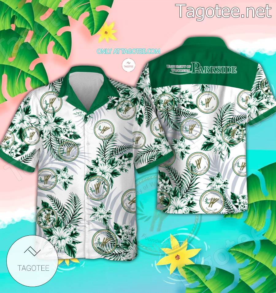 University of Wisconsin-Parkside Hawaiian Shirt And Shorts - EmonShop