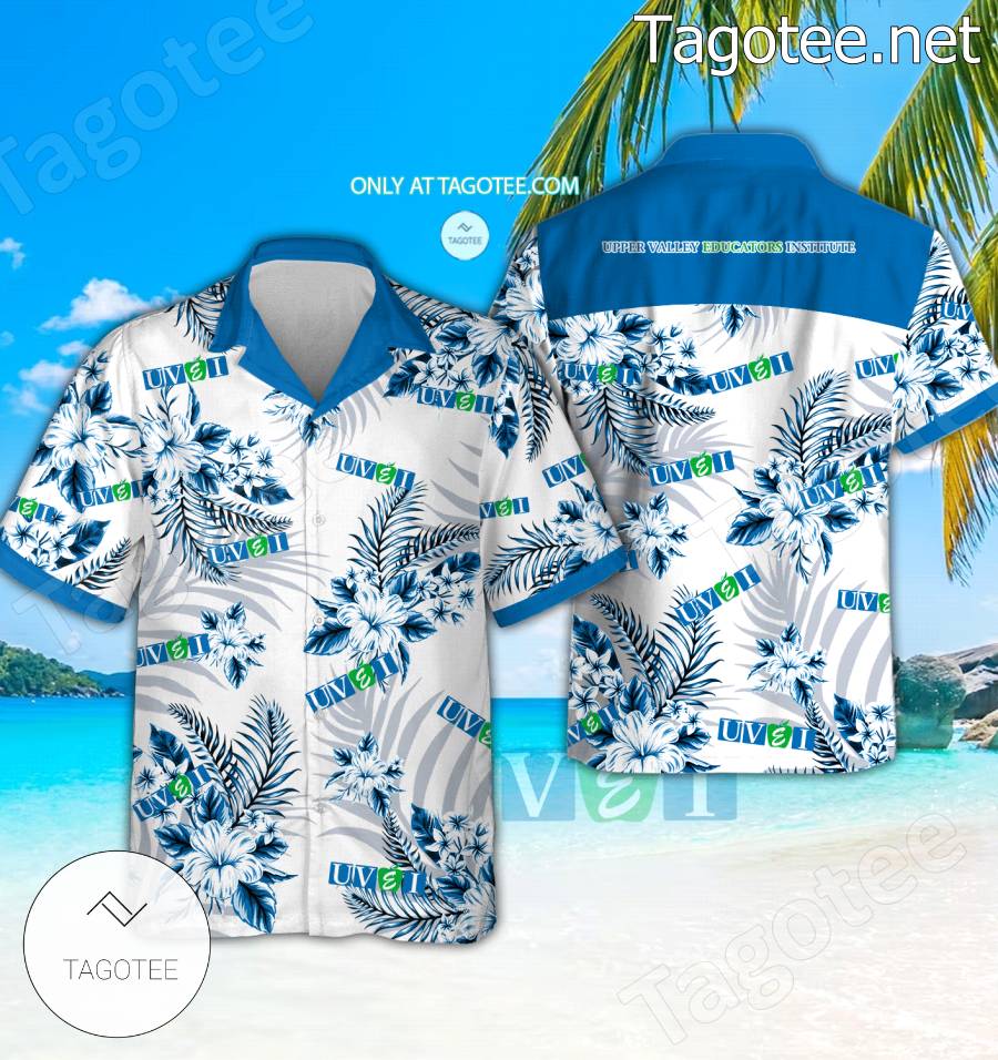 Upper Valley Educators Institute Short Sleeve Aloha Shirt, Shorts - EmonShop