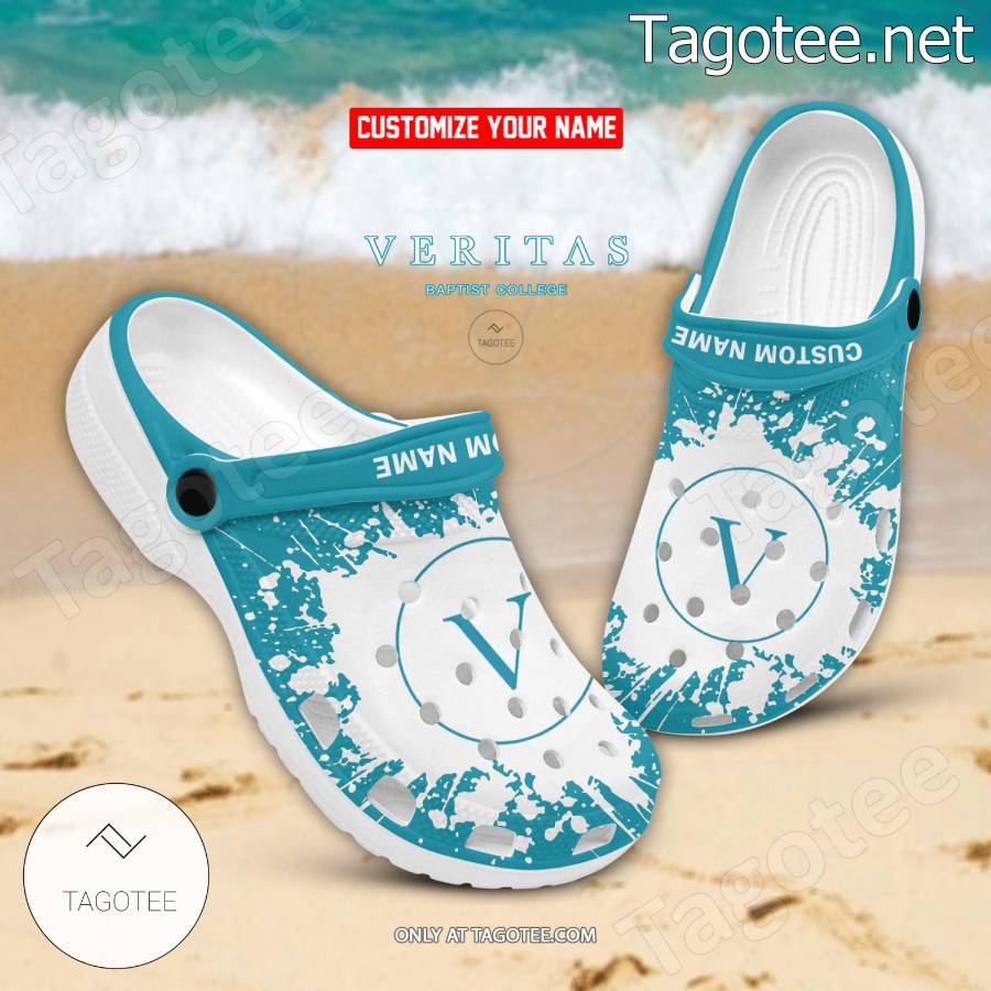 Veritas Baptist College Logo Crocs Clogs - BiShop