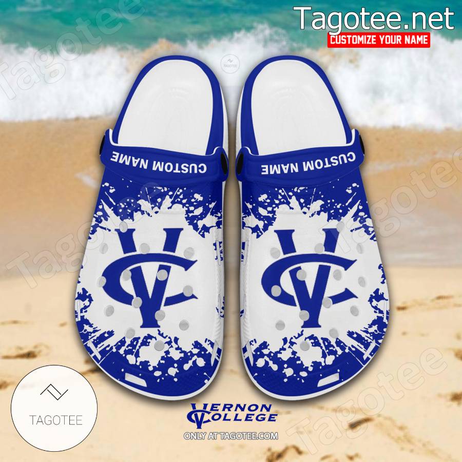 Vernon College Clog Unisex Crocs - EmonShop a