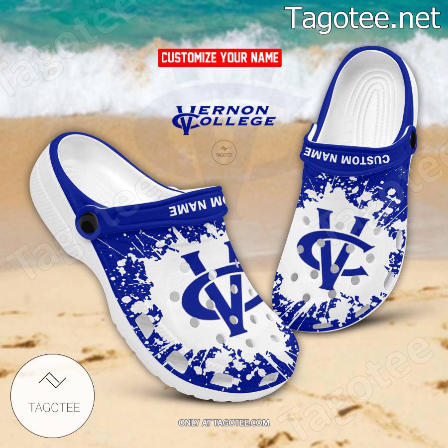 Vernon College Clog Unisex Crocs - EmonShop
