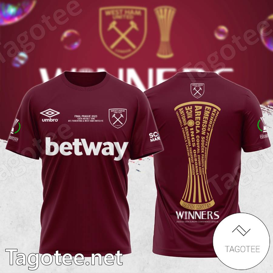 West Ham Europa Conference League Louis Vuitton Personalized Baseball Jersey  - Tagotee
