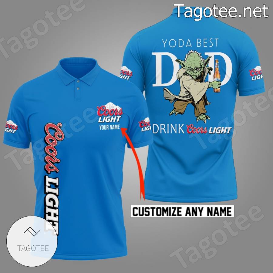 Coors Light Funny Custom Name Baseball Jersey Shirt For Men