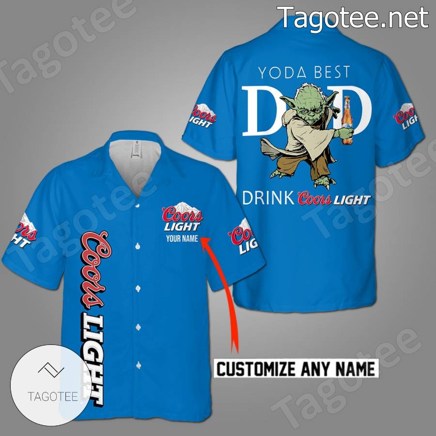 Coors Light Funny Custom Name Baseball Jersey Shirt For Men