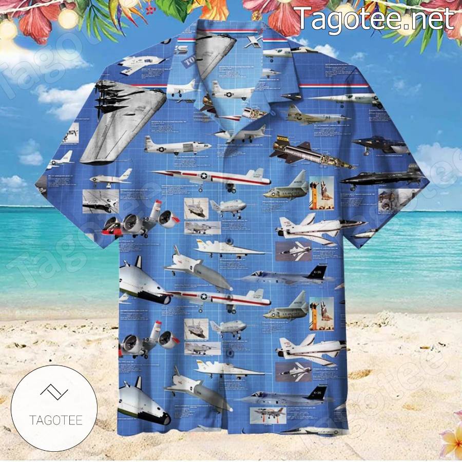 American X-planes Hawaiian Shirt - Tagotee